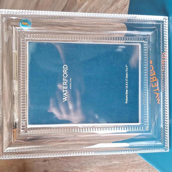 NWT Waterford Crystal Glencove Picture Frame 5x7 - Picture 2 of 5